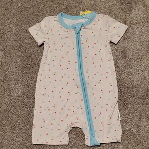 Jude + Dahlia Bamboo Shortie Outfit Size 6-12 Months